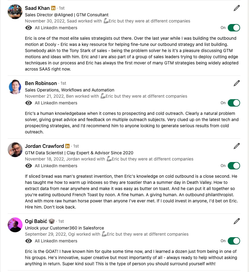 Social proof